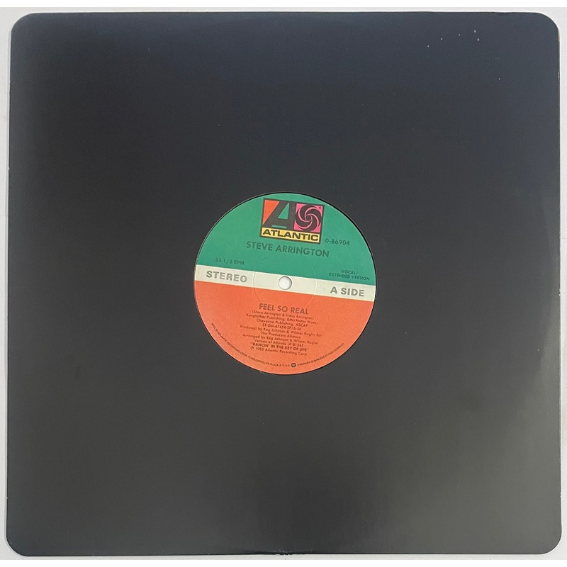 Steve Arrington – Feel So Real 12 Single