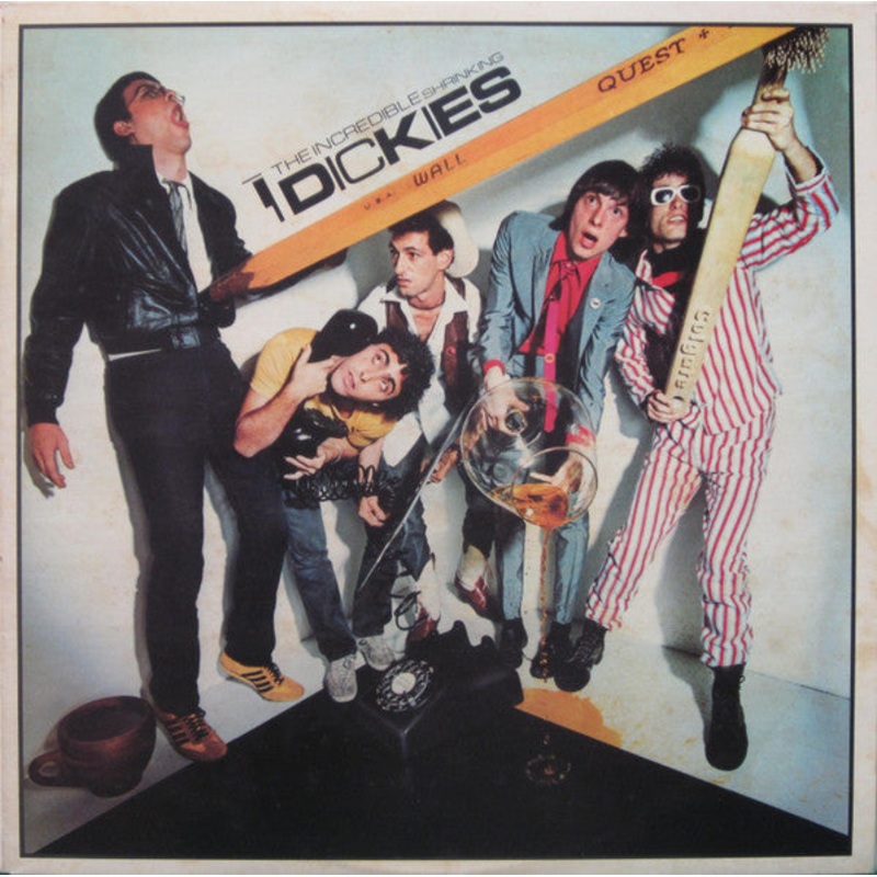 The Dickies – The Incredible Shrinking Dickies – LP, Album – Very Good (VG)