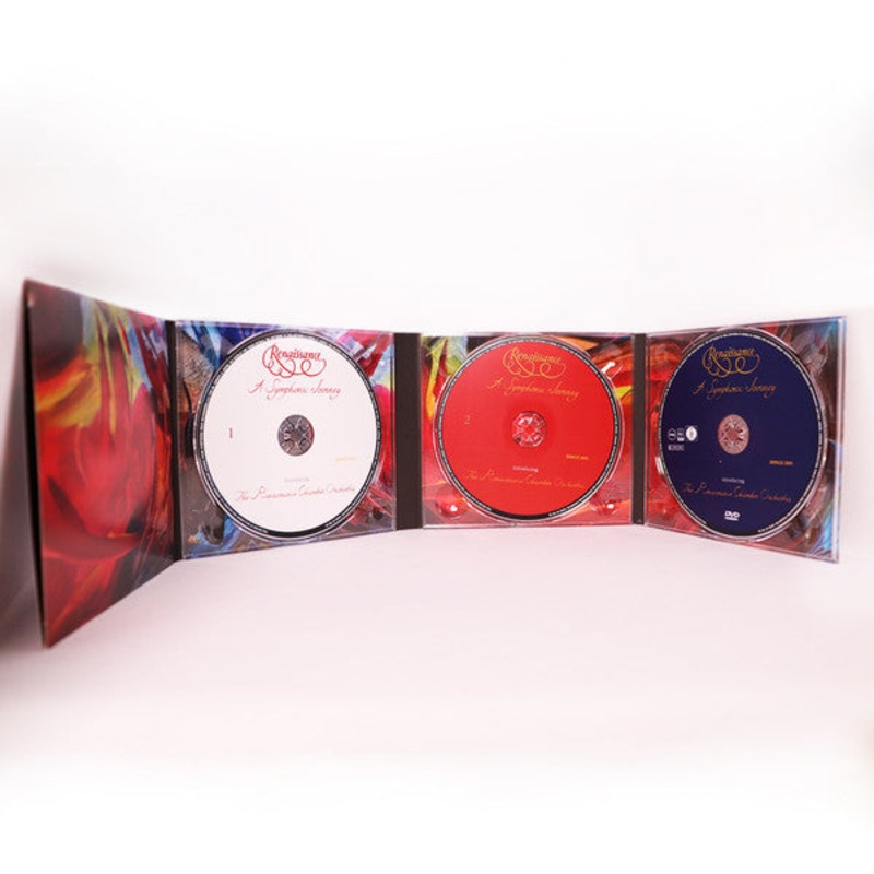 2CD/DVD – Renaissance With The Renaissance Chamber Orchestra  A Symphonic Journey  Live In Concert