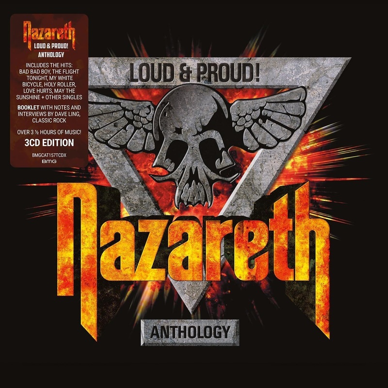 3CD – Nazareth – Loud & Proud Anthology