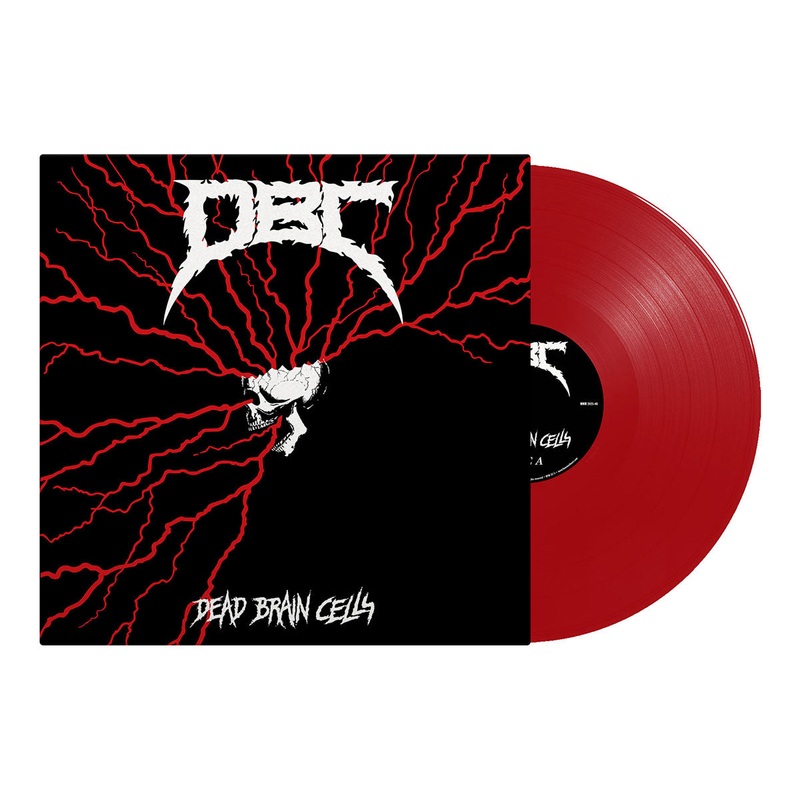 D.B.C. – Dead Brain Cells LP (Transparent Red Vinyl) (Pre-order)