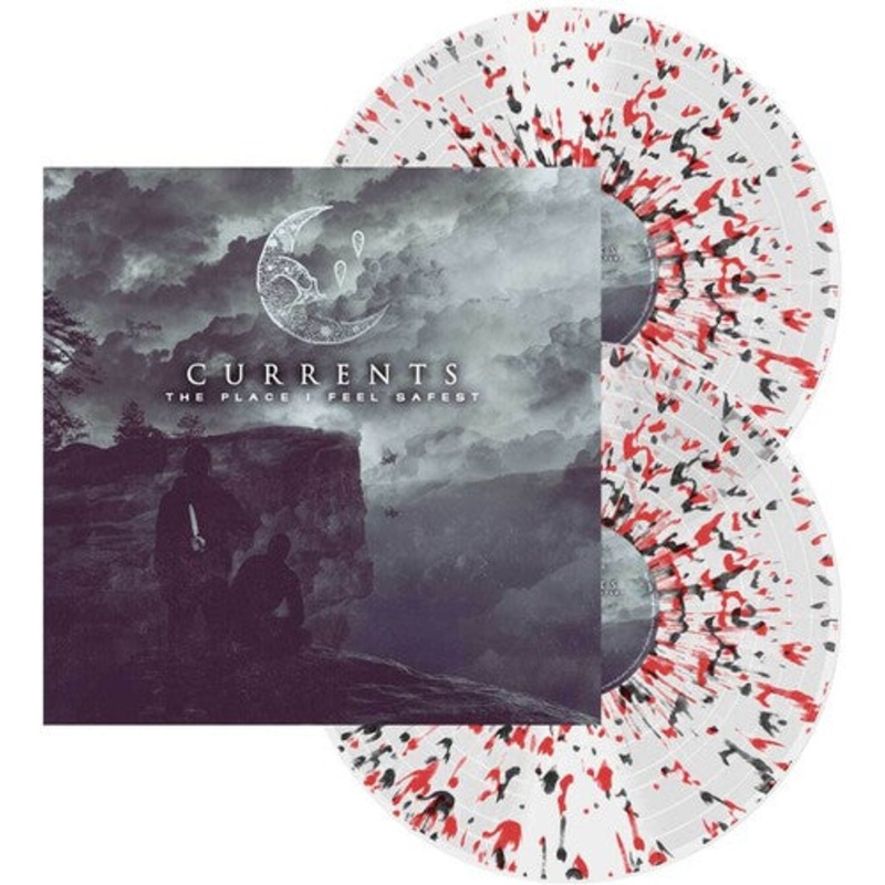 Place I Feel Safest (Clear – Red & Black Splatter)