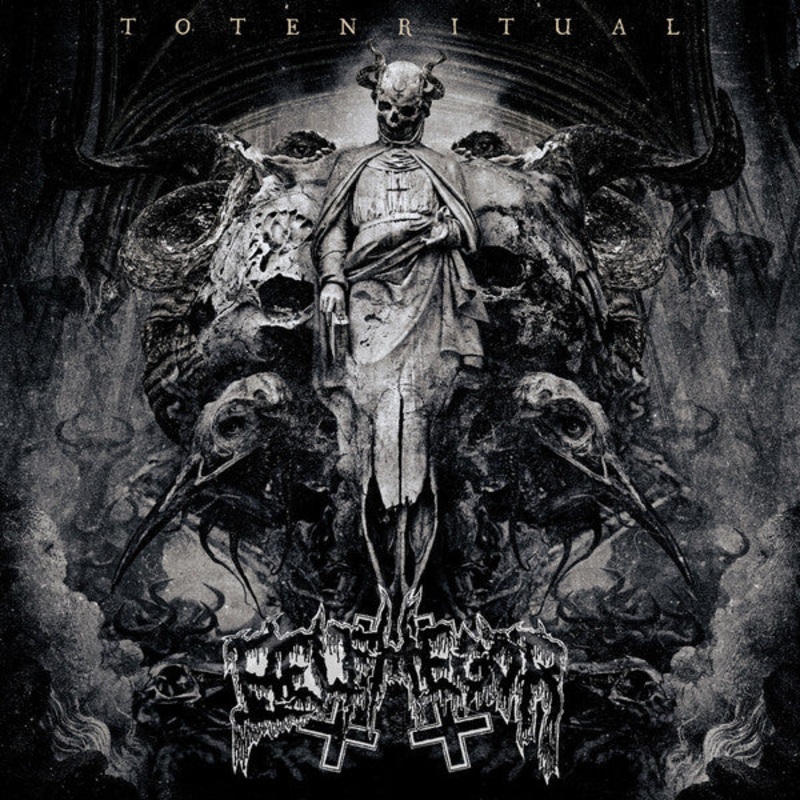 BELPHEGOR – Totenritual gatefold-LP (Crystal Clear/Gold/Back Splatter Vinyl)