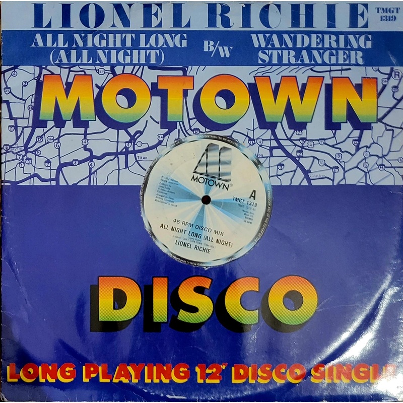 Lionel Richie – All Night Long (All Night) 12 Single