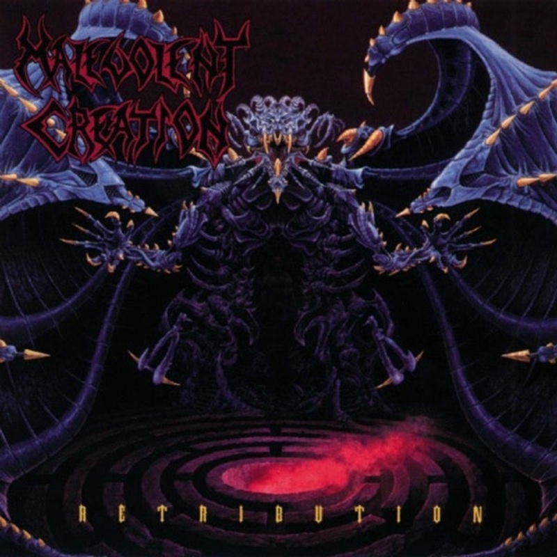 MALEVOLENT CREATION – Retribution LP (Transparent Blue Vinyl)