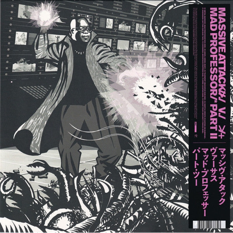 Massive Attack V. Mad Professor – Massive Attack V. Mad Professor Part II (Mezzanine Remix Tapes ’98) – LP, Album, Ltd, Pin – Mint (M)