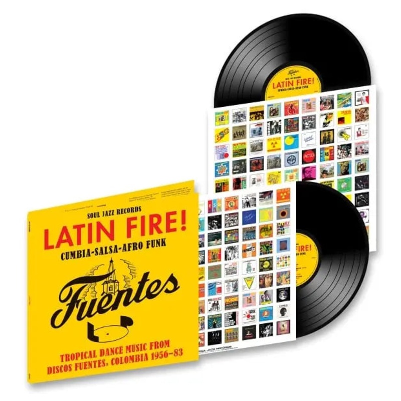 Various Artists / Soul Jazz Records Presents – Latin Fire! Cumbia-Salsa-Afro-Funk: Tropical Dance Music from Discos Fuentes, Columbia 1956-83
