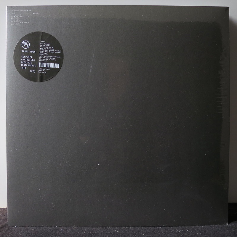 APHEX TWIN ‘Computer Controlled Acoustic Instrumentals Pt2’ Vinyl 12