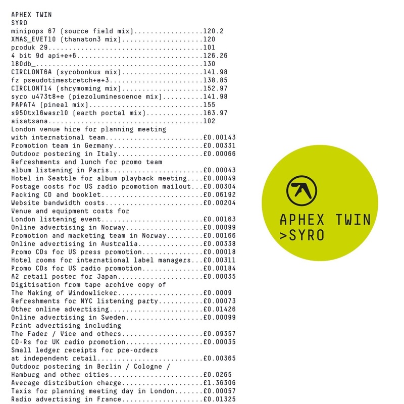 Aphex Twin  Syro