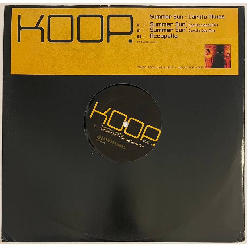 Koop – Summer Sun (Carlito Mixes) 12 Single