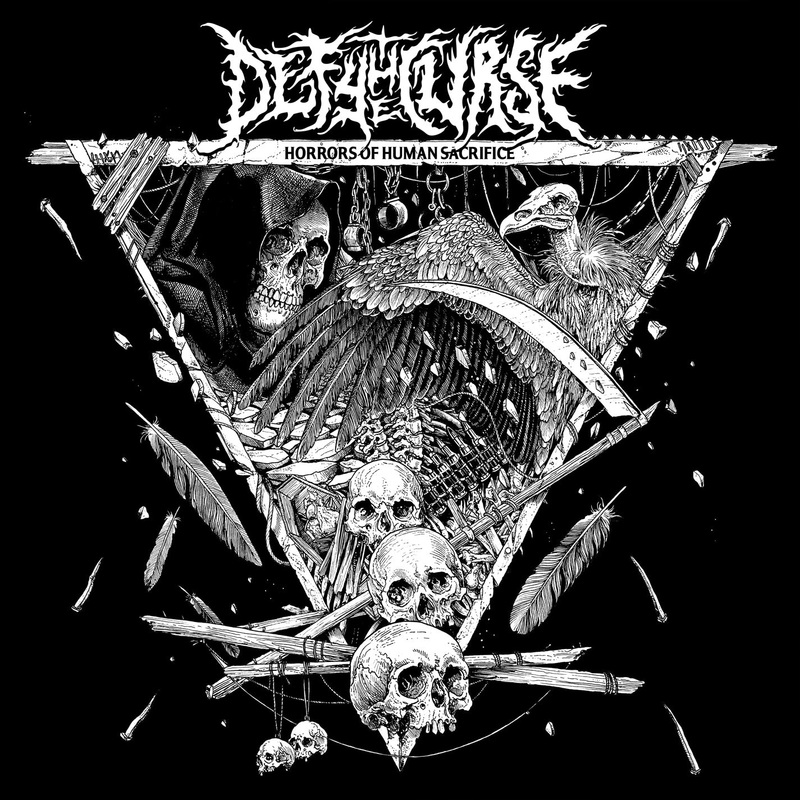 DEFY THE CURSE – Horrors Of Human Sacrifice LP (Black Vinyl)