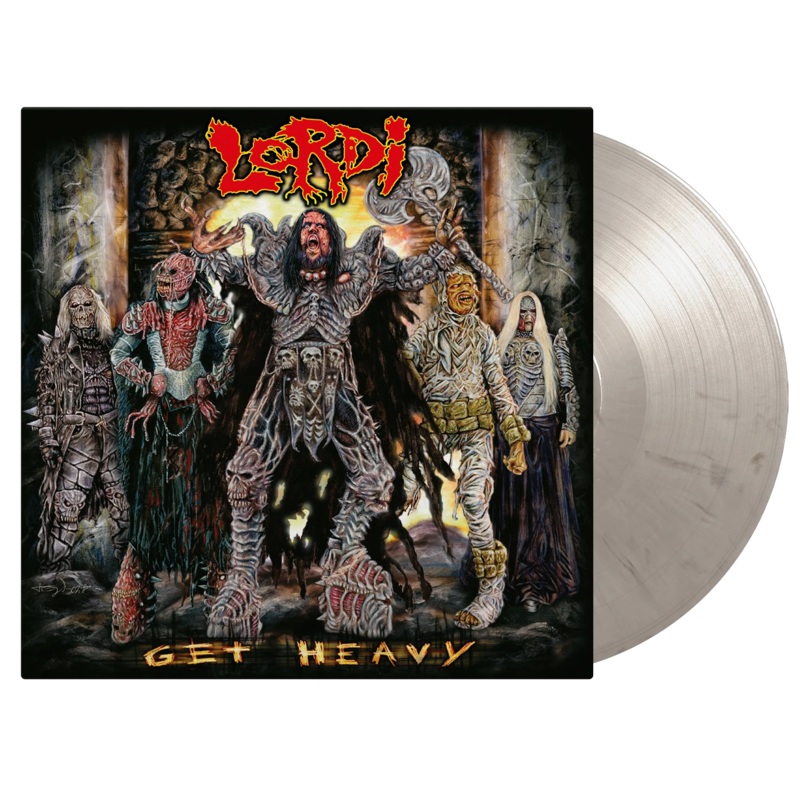 Get Heavy – Black/White Marble Vinyl
