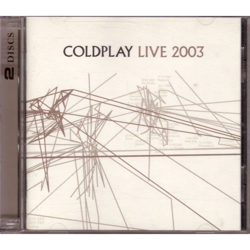 USED CD/DVD – Coldplay  Live 2003