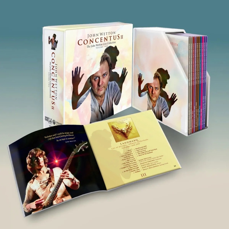 10CD – John Wetton – Concentus II – The John Wetton Live Collection Volume Two