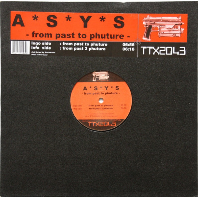A*S*Y*S – From Past To Phuture – 12 – Very Good (VG)