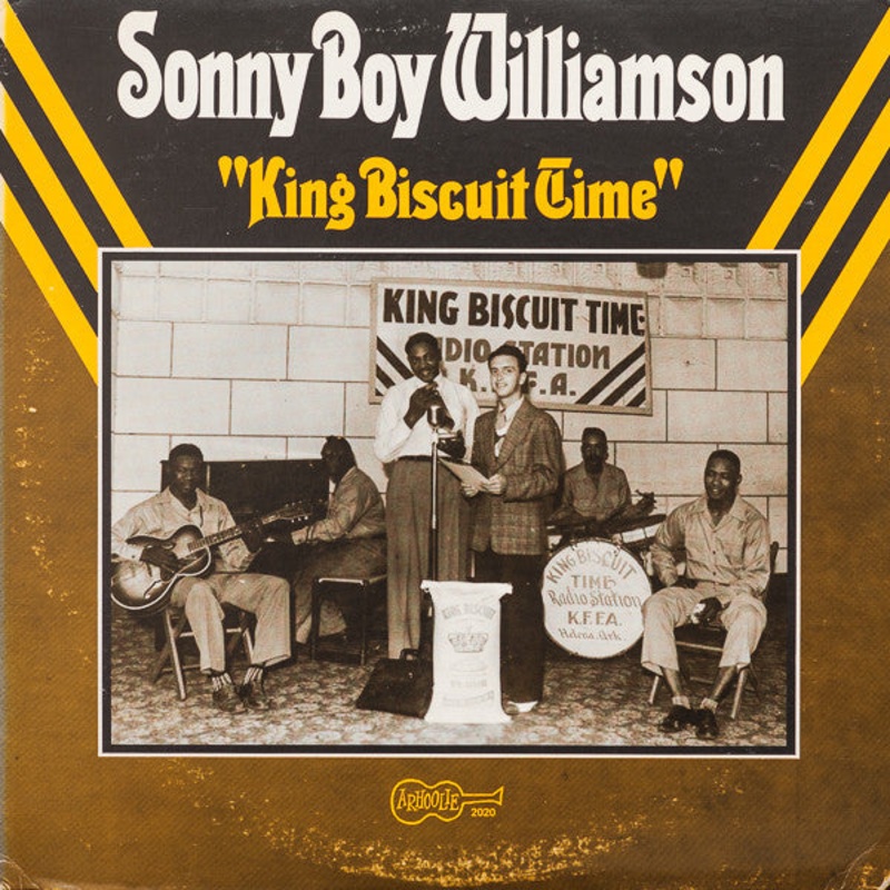 Sonny Boy Williamson  – King Biscuit Time – LP, Comp, RE – Very Good Plus (VG+)