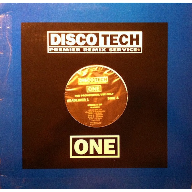 Various – DiscoTech One – 2×12, Comp, Promo – Near Mint (NM or M-)