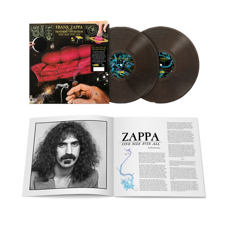One Size Fits All Limited Edition Black Glitter (2LP)