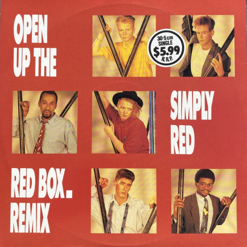 Simply Red – Open Up The Red Box (Remix) – 12 – Very Good Plus (VG+)