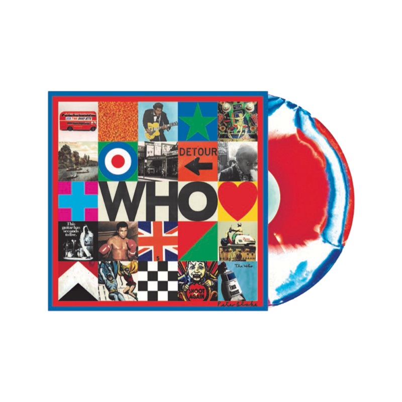 Who (Red, White and Blue Marbled Limited Edition)
