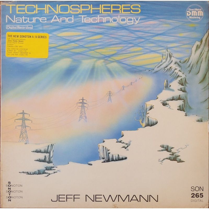 Jeff Newmann  Technospheres – Nature And Technology Lp