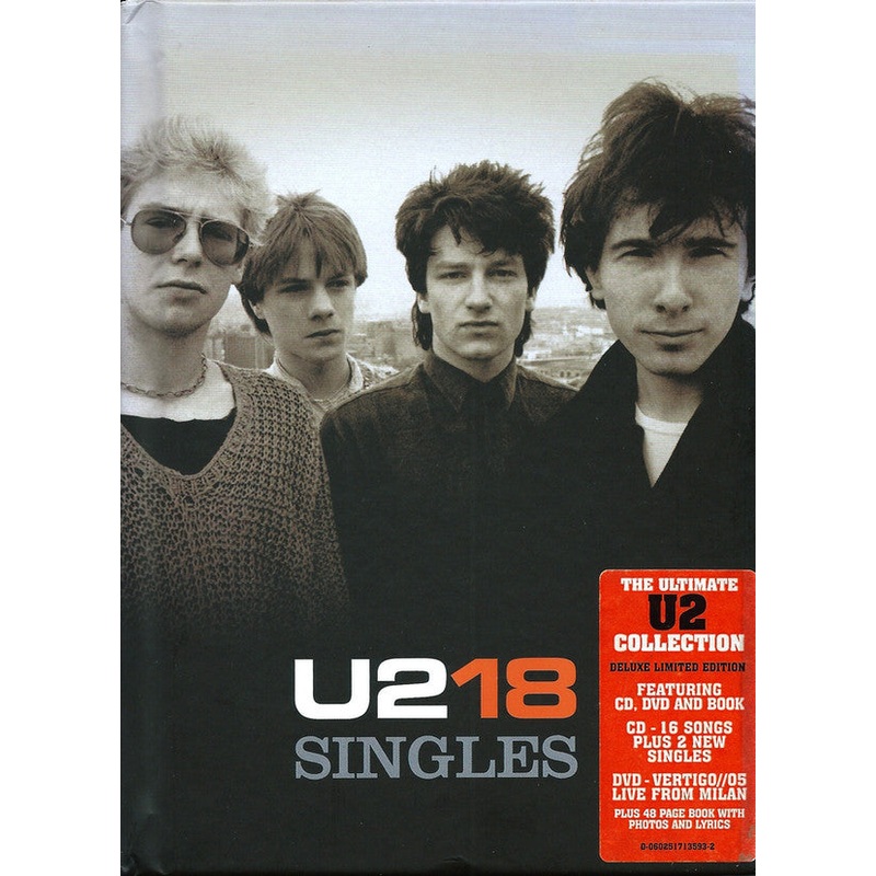U2 – U218 Singles – Box, Dlx, Ltd + CD, Comp + DVD-V, Multichannel, PA – Very Good Plus (VG+)