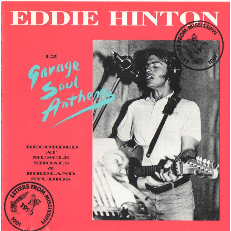 USED CD – Eddie Hinton  Letters From Mississippi (12 Garage Soul Anthems)