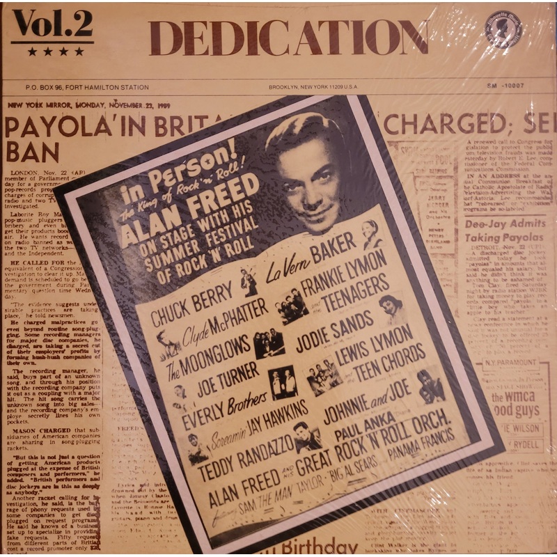Various – Dedication Vol. 2 Lp