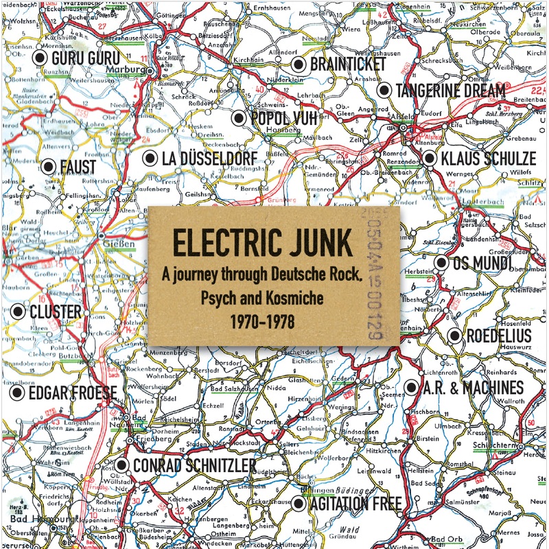 4CD – Various – Electric Junk – Deutsche Rock, Psych and Kosmische 1970-1978 (Pre-Order)