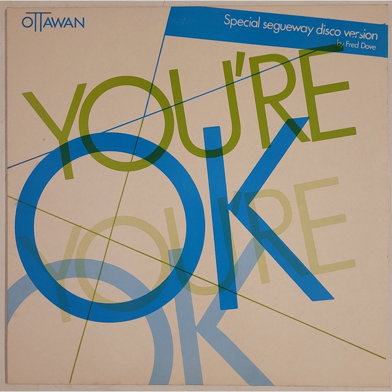 Ottawan  You’re OK (Special Segueway Disco Version) 12 Single