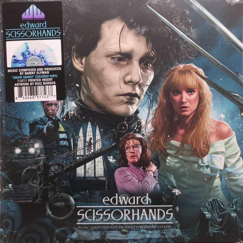 ‘EDWARD SCISSORHANDS’ Soundtrack (Danny Elfman) SNOW DANCE Vinyl LP