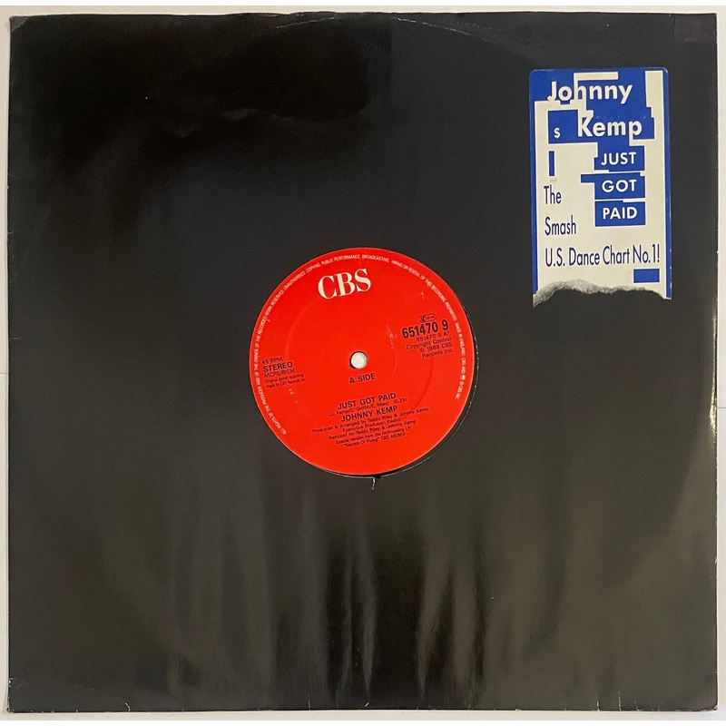 Johnny Kemp – Just Got Paid 12 Single