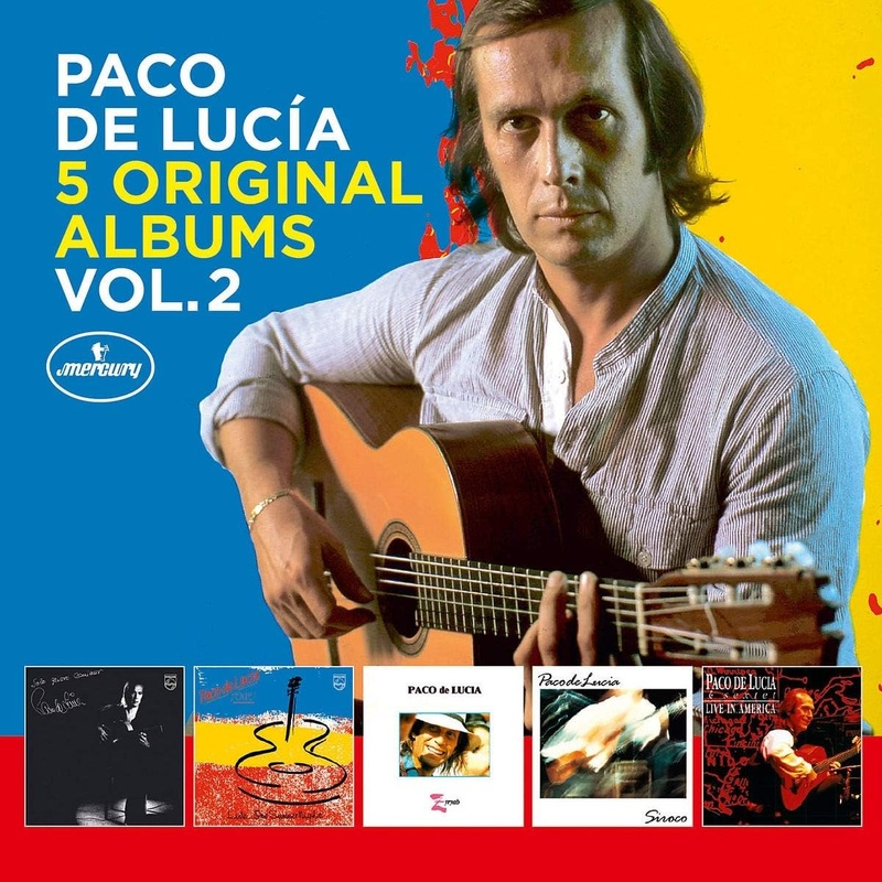 5CD – Paco De Lucia – 5 Original Albums Vol. 2