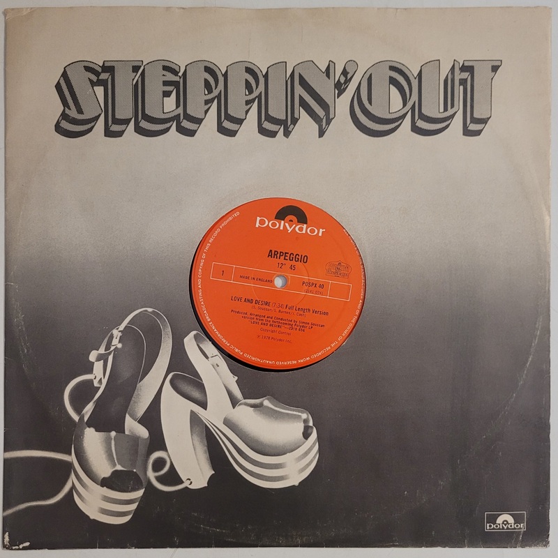 Arpeggio – Love And Desire 12 Single