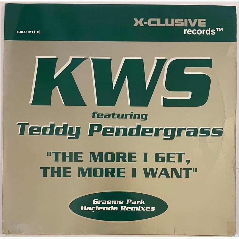 K.W.S. Featuring Teddy Pendergrass – The More I Get, The More I Want 12 Single