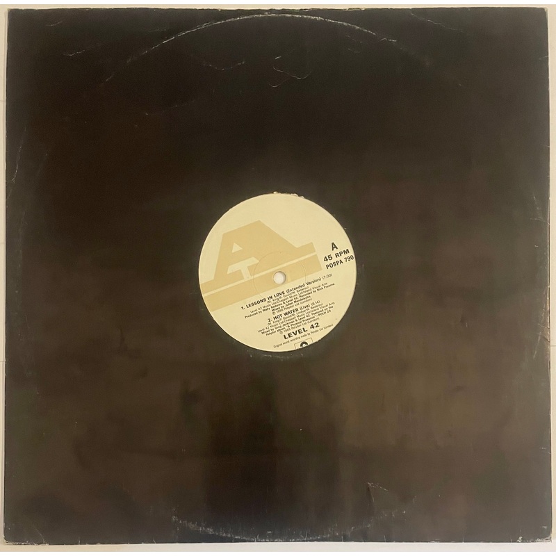 Level 42 – Lessons In Love (Extended Version) 12 Single