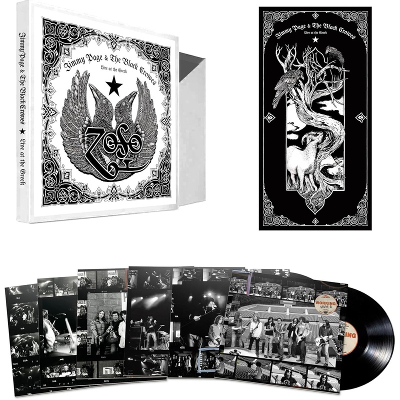 6LP – Jimmy Page & The Black Crowes – Live At The Greek