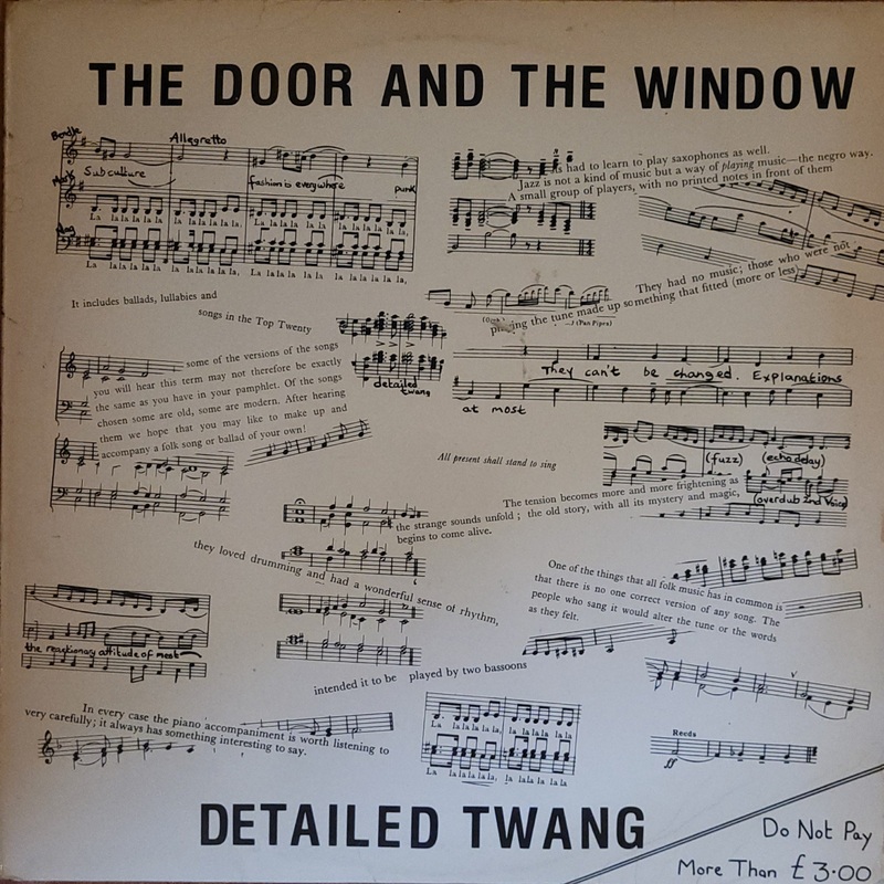 The Door And The Window – Detailed Twang Lp