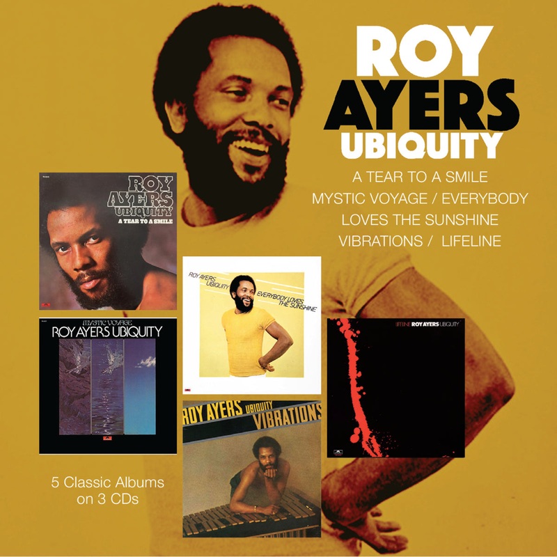 3CD – Roy Ayers Ubiquity – Tear To A Smile / Mystic Voyage / Everybody Loves The Sunshine / Vibrations / Lifeline