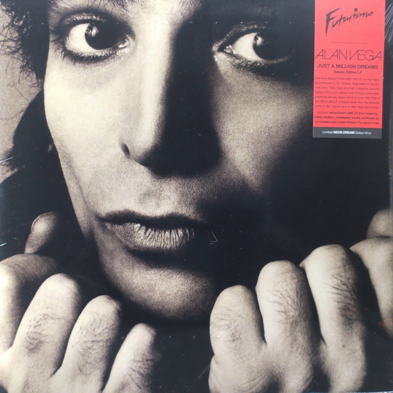 ALAN VEGA ‘Just A Million Dreams’ YELLOW Vinyl LP (1985 New Wave)