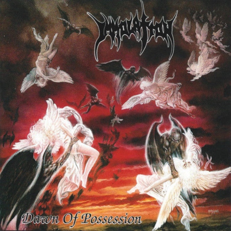 IMMOLATION – Dawn Of Possession LP (Red Black Marble Vinyl)