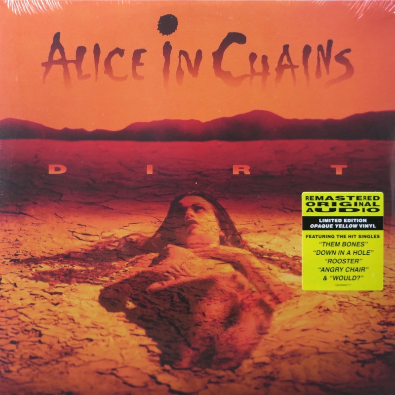 ALICE IN CHAINS ‘Dirt’ 30th Anniversary YELLOW Vinyl 2LP