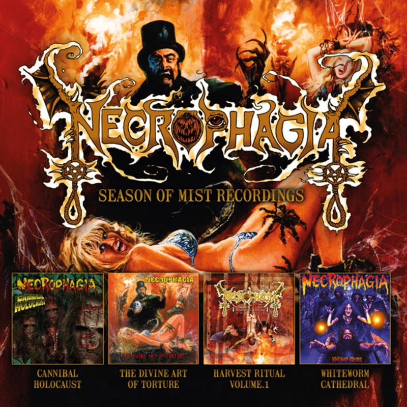 4CD – Necrophagia – Season Of Mist Recordings