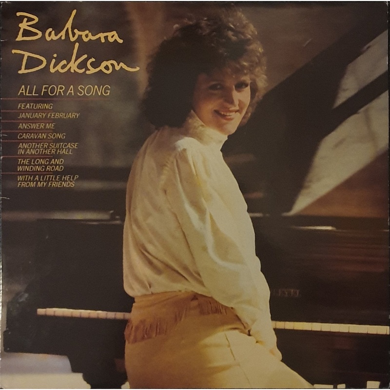 Barbra Dickson – All For A Song Lp