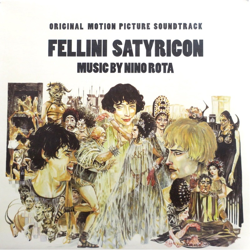 ‘FELLINI SATYRICON’ Soundtrack (Nino Rota) LIME COLOUR Vinyl LP