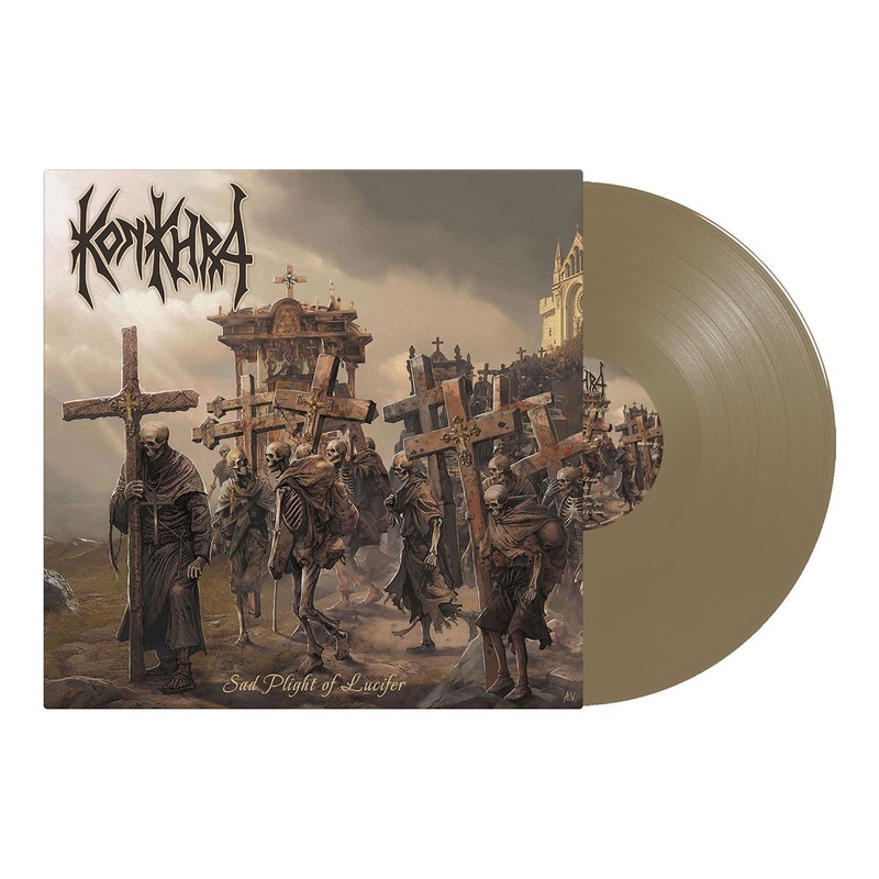 KONKHRA – Sad Plight Of Lucifer LP (Gold Vinyl)