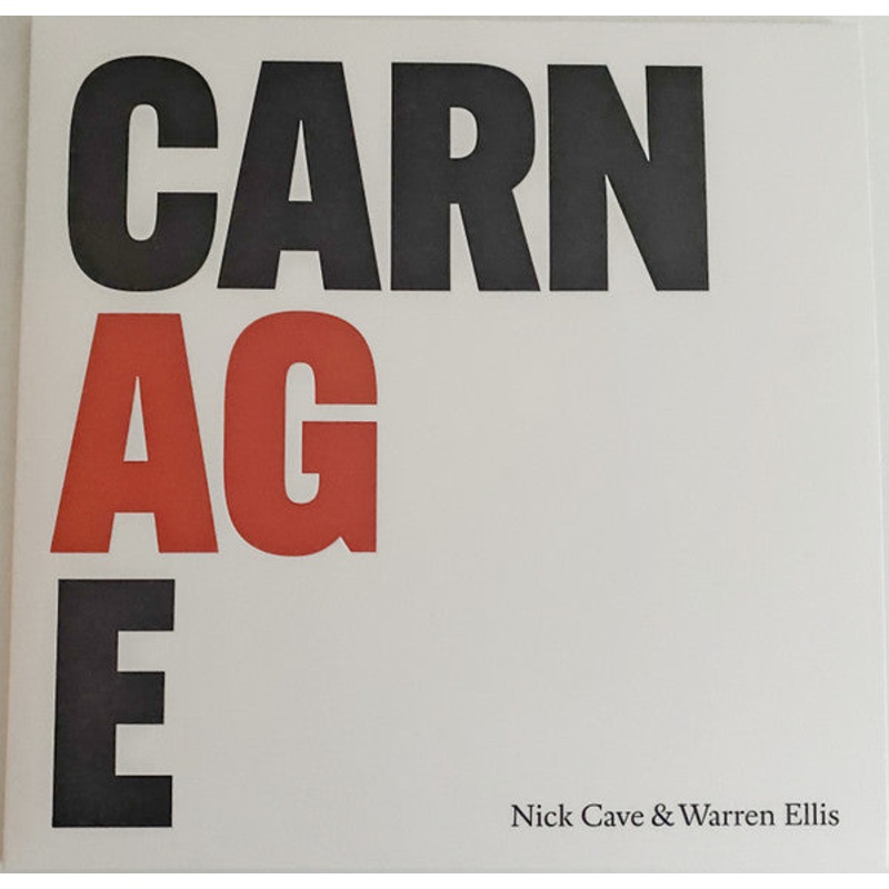 Nick Cave & Warren Ellis – Carnage – LP, Album – Mint (M)