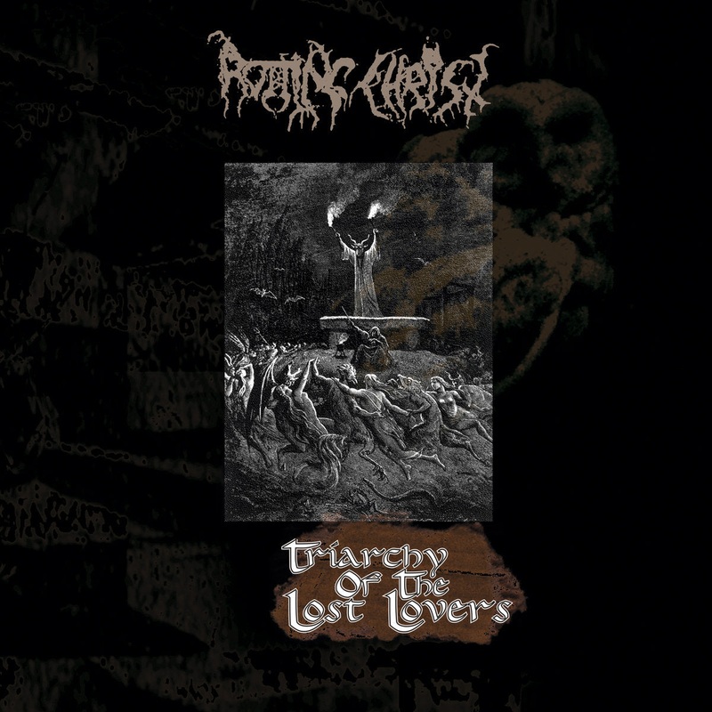 ROTTING CHRIST – Triarchy Of The Lost Lovers LP (Gold/Black Swirl Vinyl)