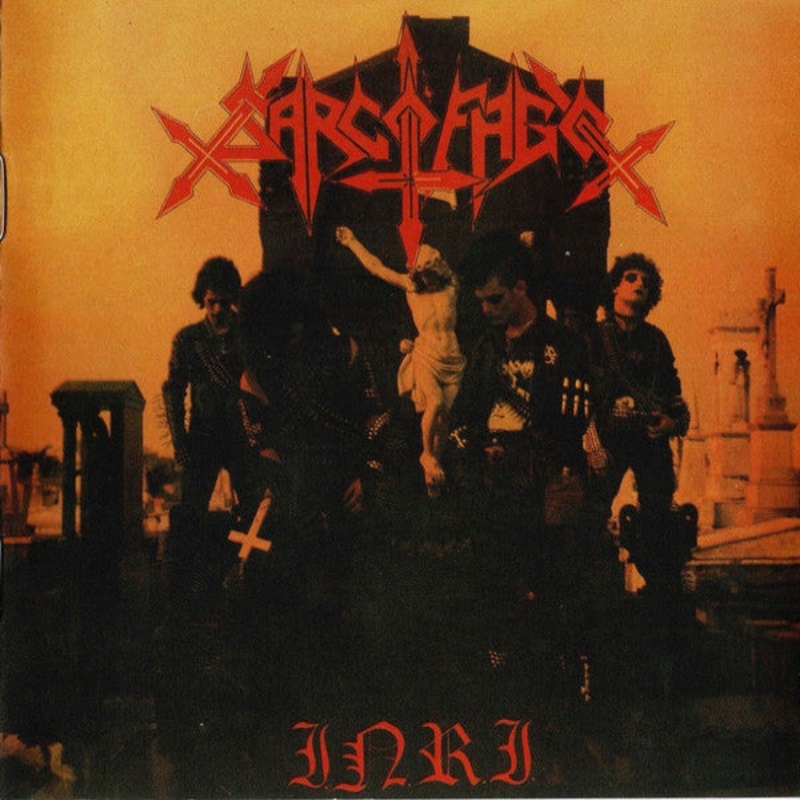 SARCOFAGO – I.N.R.I. LP (Black Vinyl)