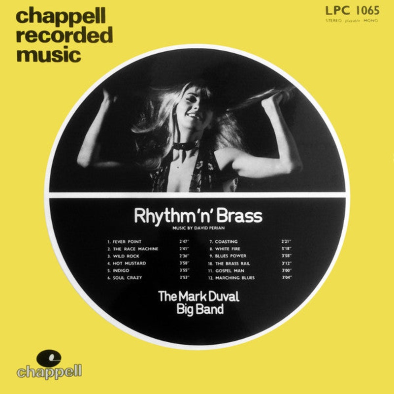 The Mark Duval Big Band – Rhythm ‘N’ Brass – LP – Very Good Plus (VG+)